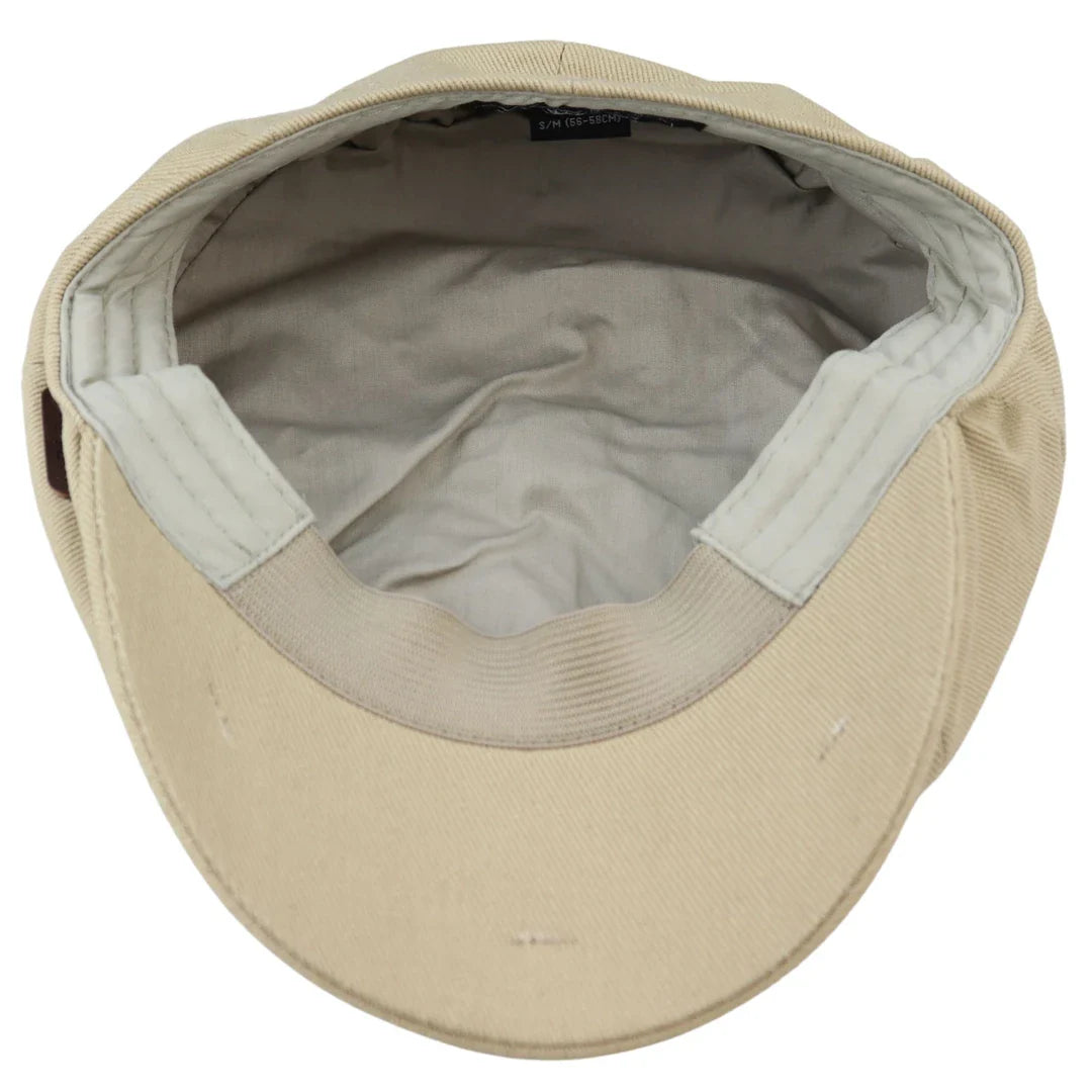 Miesten 8-paneelinen kesäinen beige leipurihattu, puuvillaiset blinders-newsboy-lippalakki, Shelby