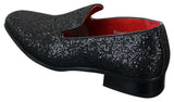 Rossellini Eastend miesten kiiltävät slip-on-kengät glitterillä, juhlalliset, kiiltonahkaiset
