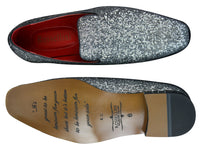 Rossellini Eastend miesten kiiltävät slip-on-kengät glitterillä, juhlalliset, kiiltonahkaiset
