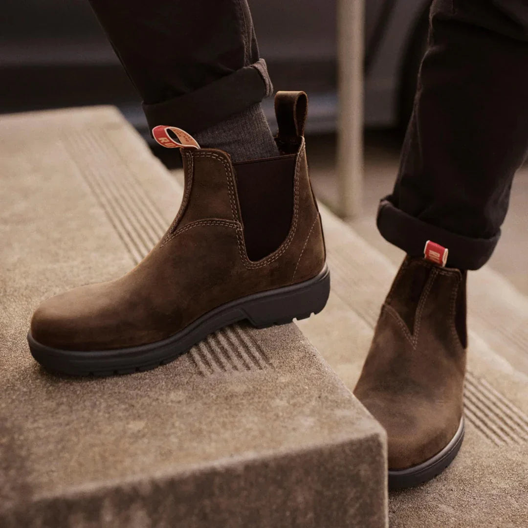 Endura 303 - Ruskeat nahkaiset Chelsea-saappaat