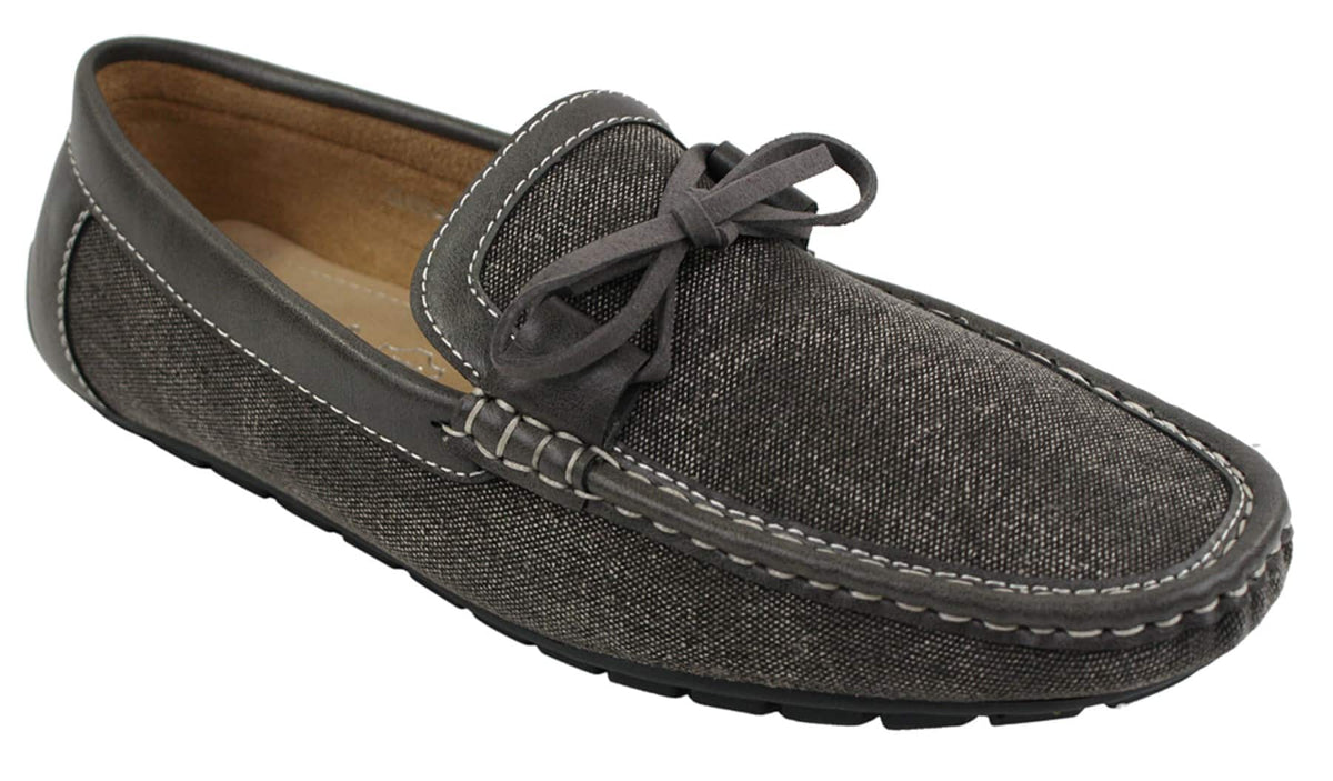 Miesten slip-on-farkkukengät, nahkaiset pitsiset mokkasiinikengät, älykkäät rentot italialaiset ruskeat laivastonsiniset