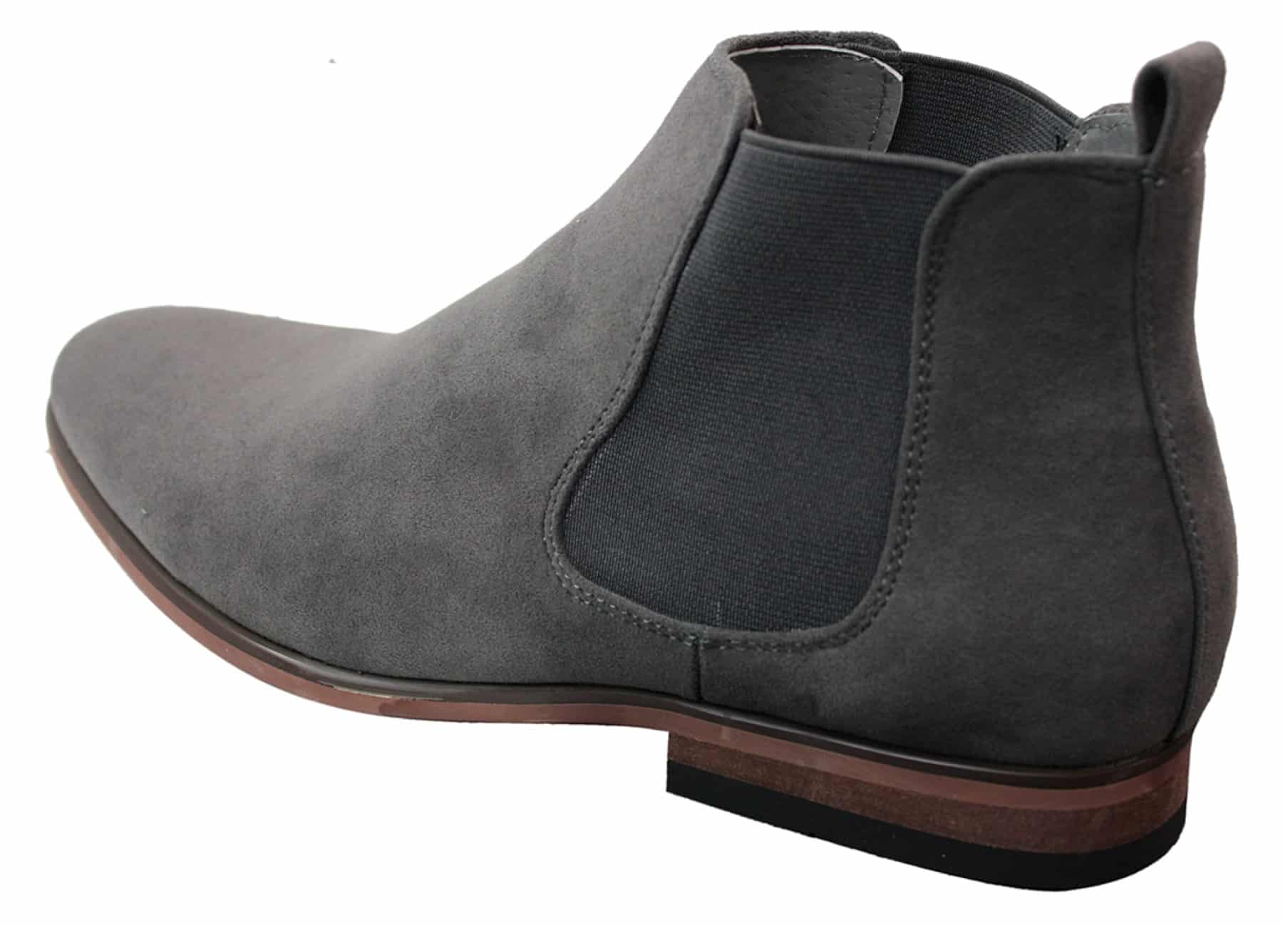 Miesten italialaiset mokkanahkaiset slip-on-nilkkurit, tyylikkäät rentoa Desert Chelsea -jälleenmyyjä