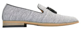 Galax GH3126 - Miesten slip-on-ajokengät tupsuilla, kevyet, tyylikkäät ja rennosti varustetut loaferit, mustat ja siniset, italialaiset