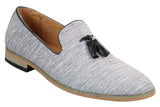 Galax GH3126 - Miesten slip-on-ajokengät tupsuilla, kevyet, tyylikkäät ja rennosti varustetut loaferit, mustat ja siniset, italialaiset