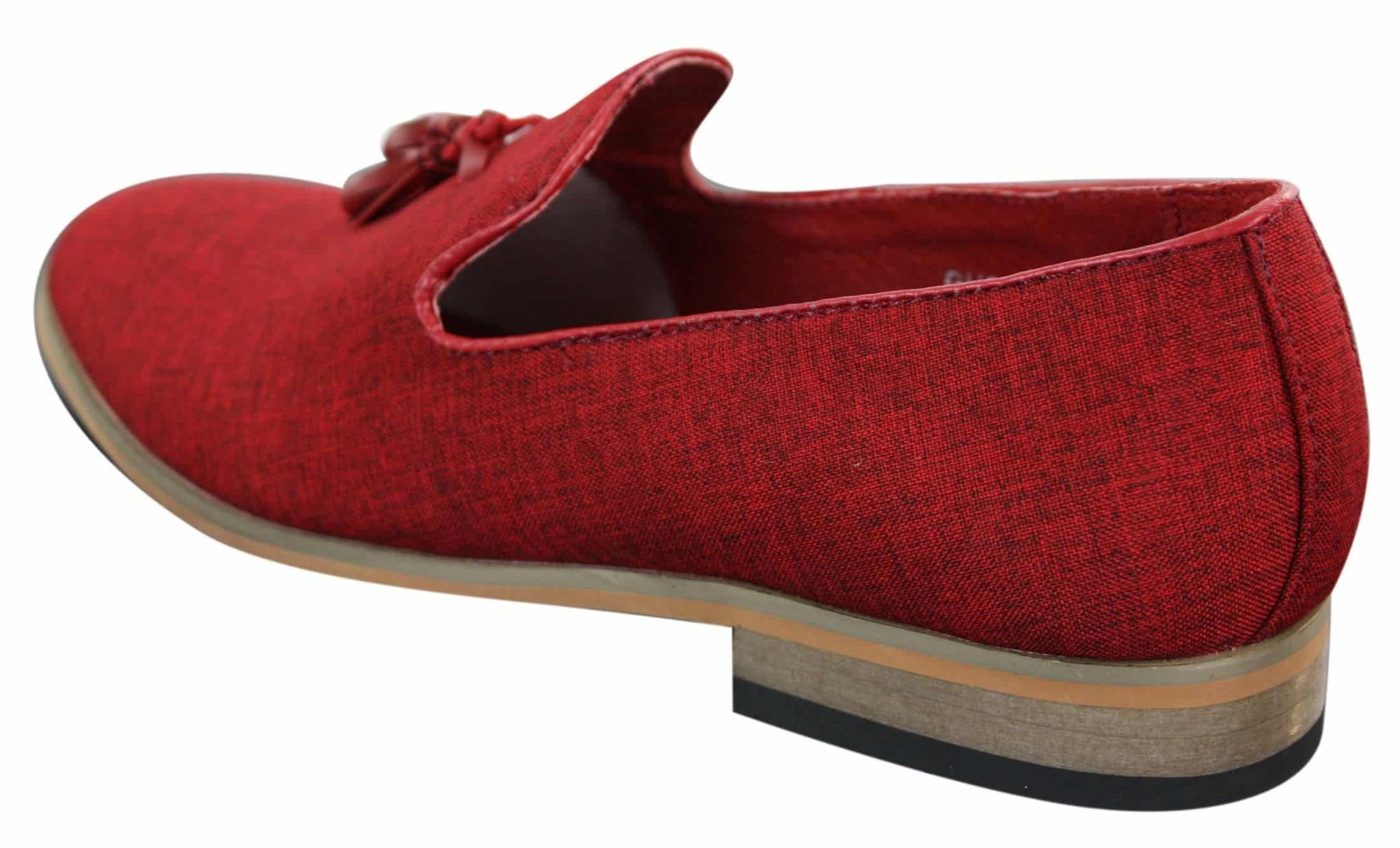 Galax GH3126 - Miesten slip-on-ajokengät tupsuilla, kevyet, tyylikkäät ja rennosti varustetut loaferit, mustat ja siniset, italialaiset