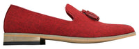 Galax GH3126 - Miesten slip-on-ajokengät tupsuilla, kevyet, tyylikkäät ja rennosti varustetut loaferit, mustat ja siniset, italialaiset