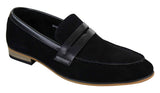 Miesten mokkanahkaiset slip-on-loaferit, mokkasiinit, älykkäät rento italialaiset suunnittelijakengät