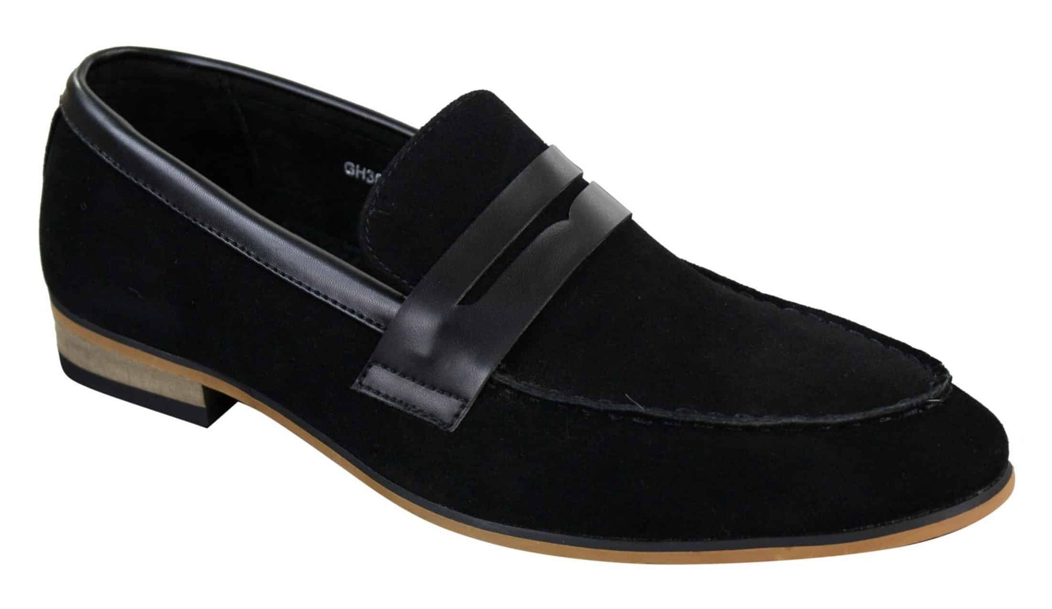 Miesten mokkanahkaiset slip-on-loaferit, mokkasiinit, älykkäät rento italialaiset suunnittelijakengät