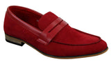 Miesten mokkanahkaiset slip-on-loaferit, mokkasiinit, älykkäät rento italialaiset suunnittelijakengät