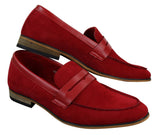 Miesten mokkanahkaiset slip-on-loaferit, mokkasiinit, älykkäät rento italialaiset suunnittelijakengät