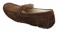 Miesten slip-on-mokkanahkakengät, mokkasiinit, rento tyyli, ruskea ja beige