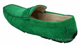 Miesten slip-on-mokkanahkakengät, mokkasiinit, rento tyyli, ruskea ja beige