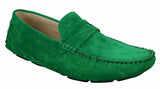 Miesten slip-on-mokkanahkakengät, mokkasiinit, rento tyyli, ruskea ja beige