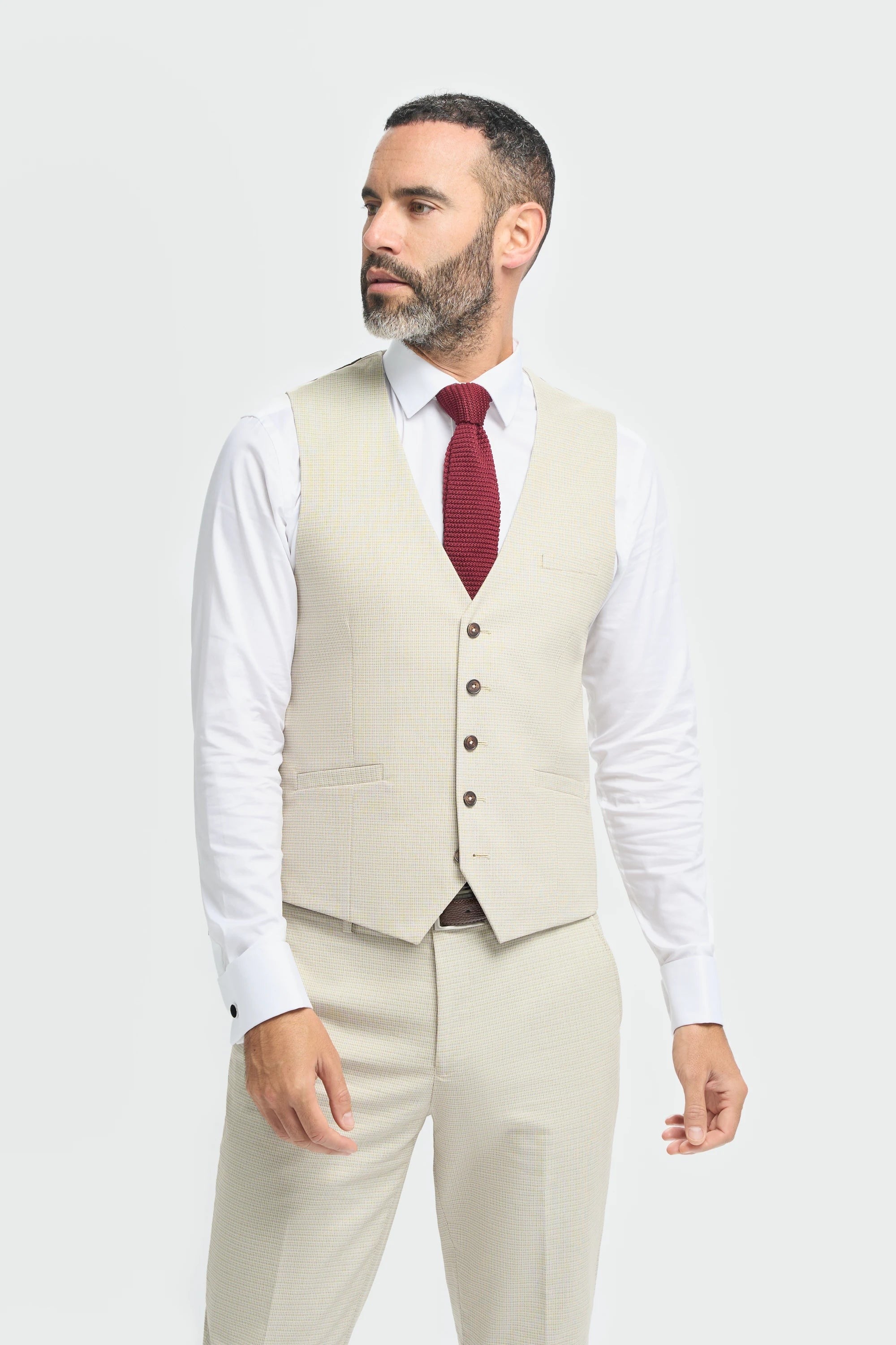 Hampton - Miesten beige liivi