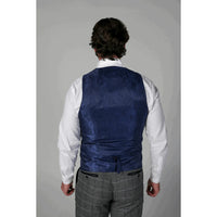 Harris - Miesten harmaa tweed-liivi