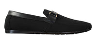 Fiorello HD0112-03 - Miesten ikoniset mustat laivastonsiniset italialaistyyliset slip-on-kengät, tyylikkäät rentoa loaferit, mokkasiinit ja ajokengät