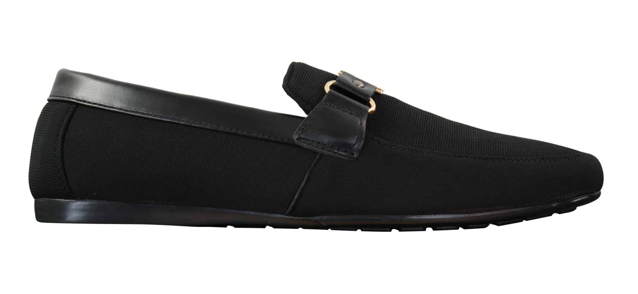 Fiorello HD0112-03 - Miesten ikoniset mustat laivastonsiniset italialaistyyliset slip-on-kengät, tyylikkäät rentoa loaferit, mokkasiinit ja ajokengät