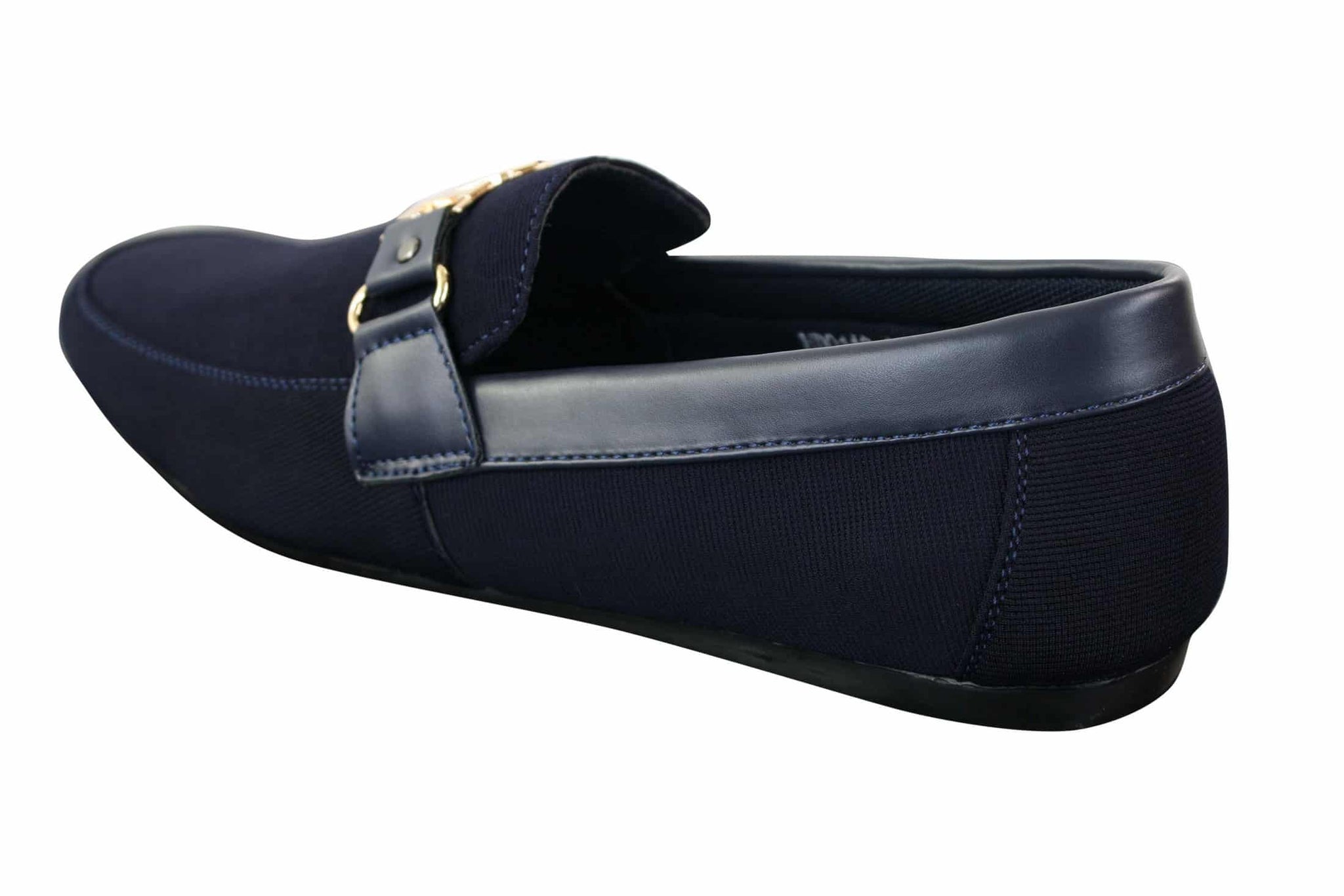 Fiorello HD0112-03 - Miesten ikoniset mustat laivastonsiniset italialaistyyliset slip-on-kengät, tyylikkäät rentoa loaferit, mokkasiinit ja ajokengät