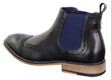 Miesten mustat tai ruskeat slip-on-cheal-saappaat - Cavani Hound