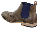 Miesten mustat tai ruskeat slip-on-cheal-saappaat - Cavani Hound