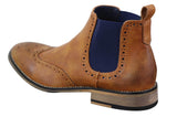 Miesten mustat tai ruskeat slip-on-cheal-saappaat - Cavani Hound