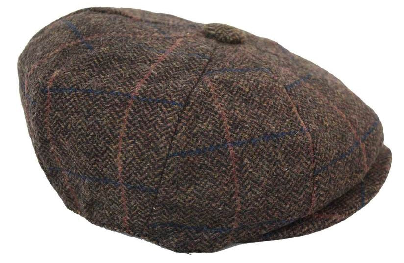 Miesten vintage tweed-pipo