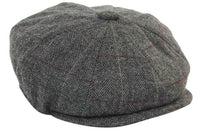 Miesten vintage tweed-pipo