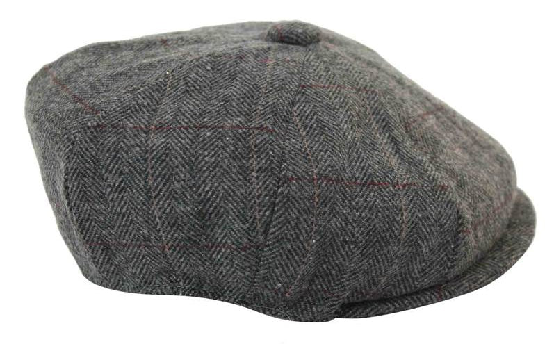 Miesten vintage tweed-pipo