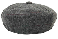 Miesten vintage tweed-pipo
