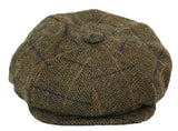 Miesten vintage tweed-pipo