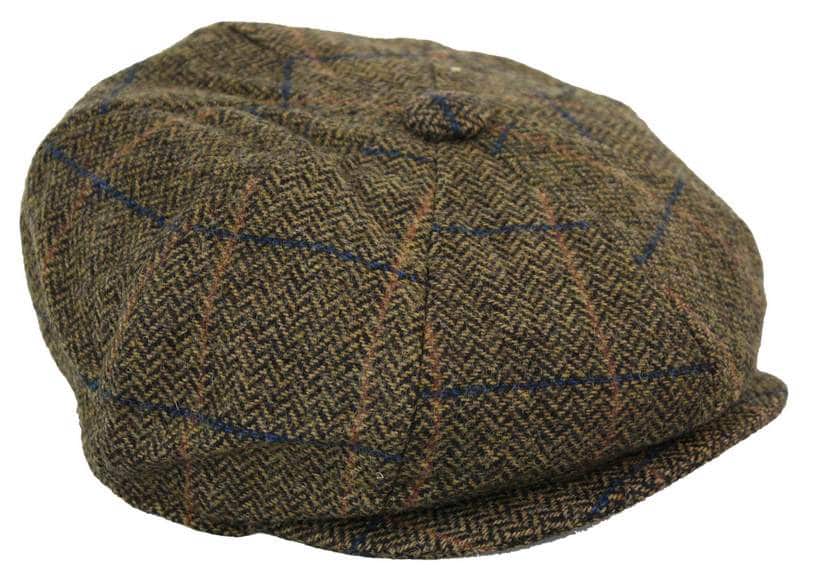 Miesten vintage tweed-pipo