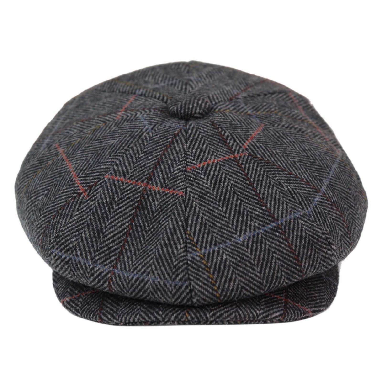 Miesten 8-paneelinen Newsboy-lippis