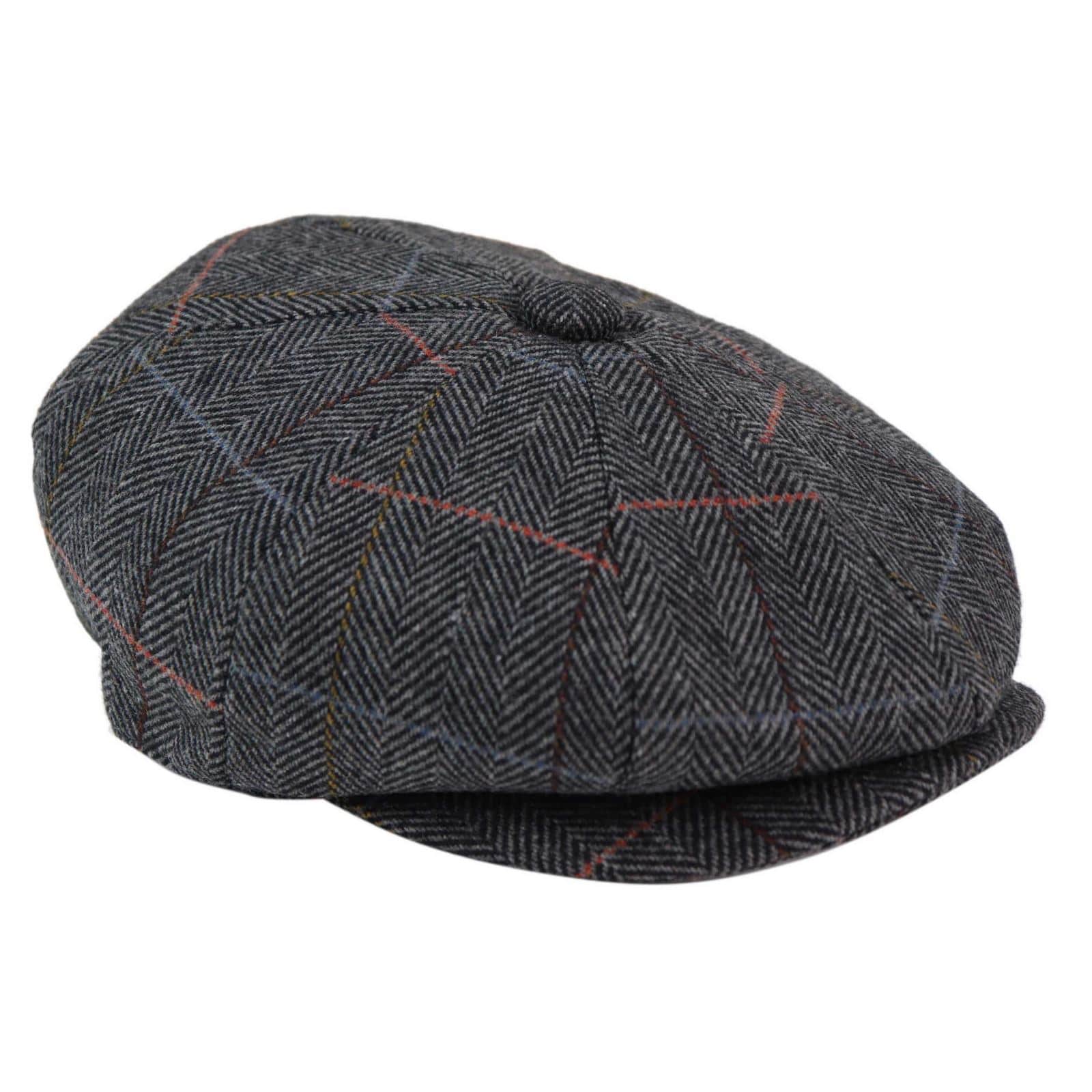Miesten 8-paneelinen Newsboy-lippis
