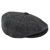 Miesten 8-paneelinen Newsboy-lippis