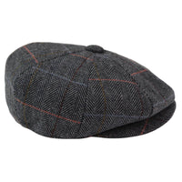 Miesten 8-paneelinen Newsboy-lippis