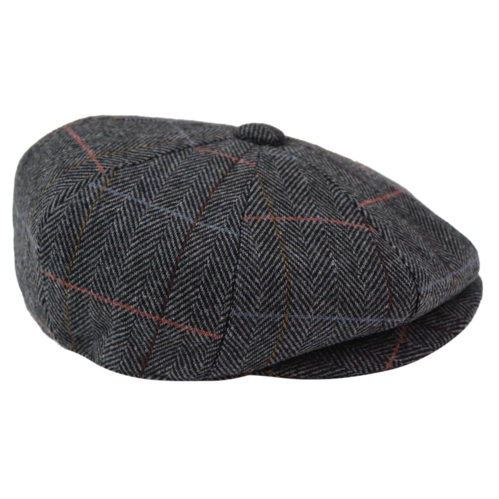 Miesten 8-paneelinen Newsboy-lippis