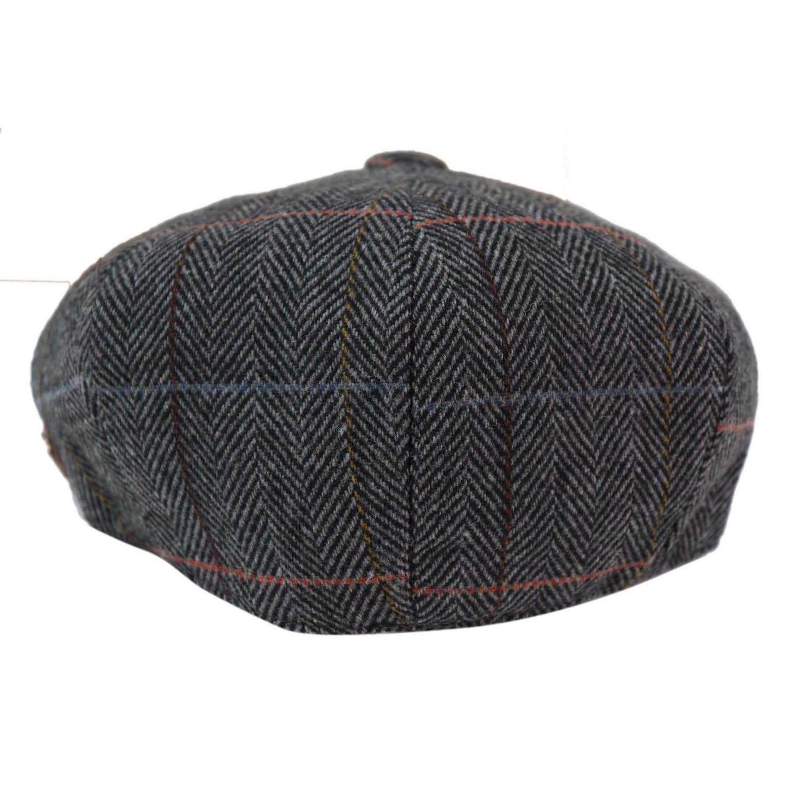 Miesten 8-paneelinen Newsboy-lippis