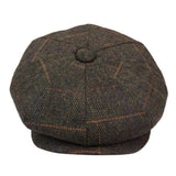 Miesten 8-paneelinen Newsboy-lippis