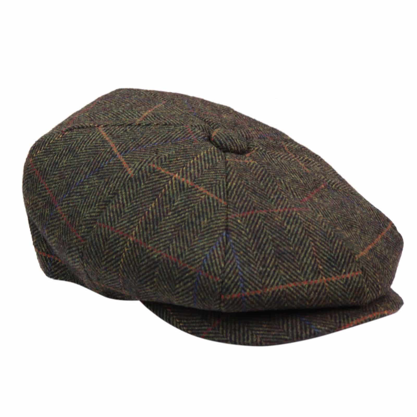 Miesten 8-paneelinen Newsboy-lippis