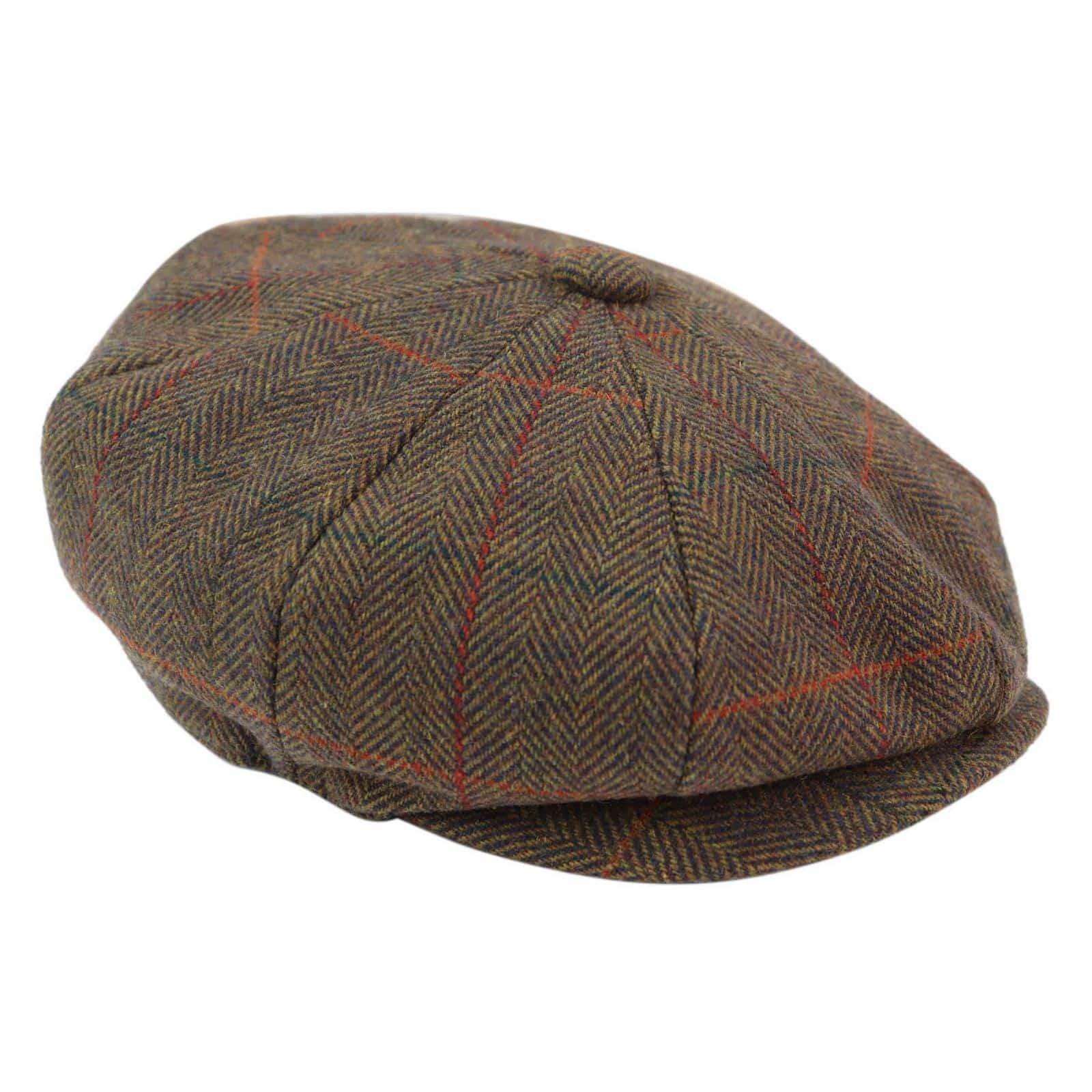 Miesten 8-paneelinen Newsboy-lippis