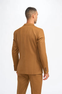 James - Miesten kamelinruskea villableiseri