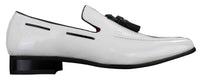 Miesten slip-on-patukkakengät, kiiltävät tupsukuvioiset ajokengät, nahkaiset, älykkäät rentoa dynamiikkaa