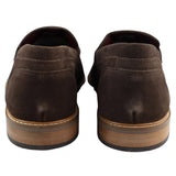 Miesten aidot mokkanahkaiset slip-on-loaferit, ruskeat, älykkäät, rento ja klassinen, mukava istuvuus