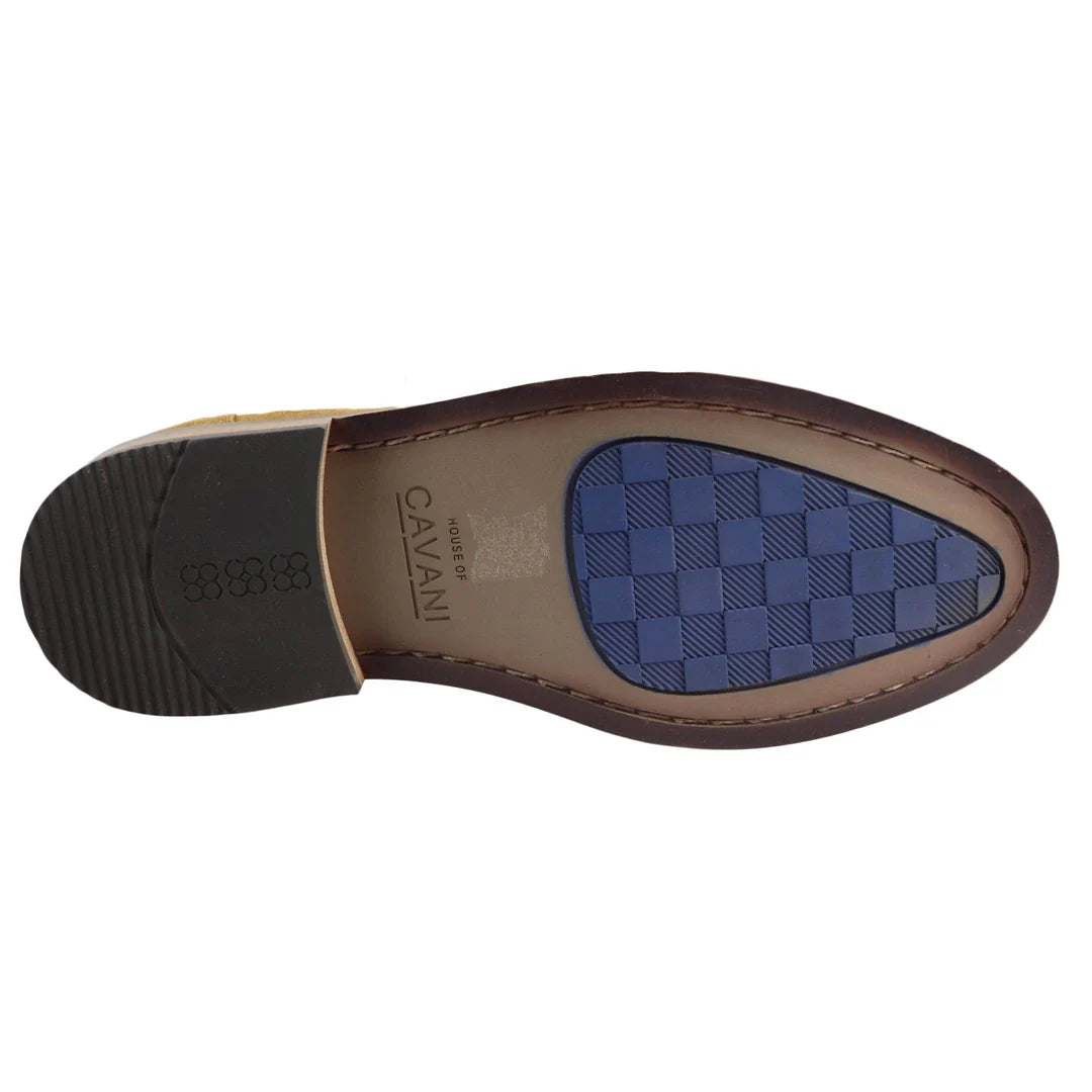 Miesten aidot mokkanahkaiset slip-on-loaferit, veneilykengät, ruskeat, älykkäät, rento ja klassiset, mukavat kengät