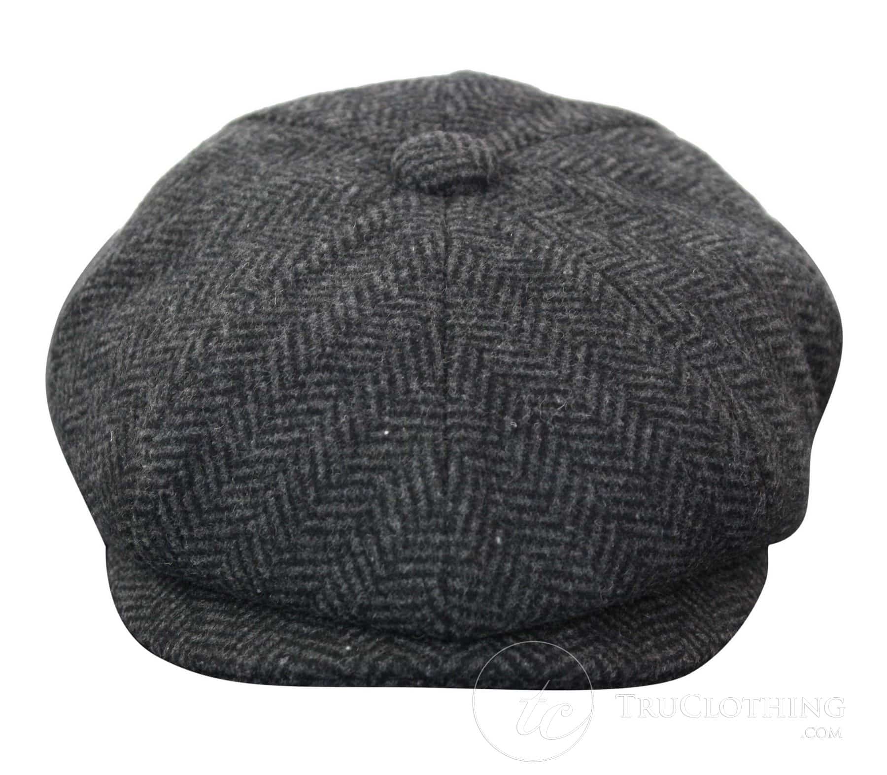 Lasten Peaky Blinders Newsboy Tweed -kalanruotokuvioinen 8-paneelinen hattu