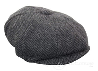 Lasten Peaky Blinders Newsboy Tweed -kalanruotokuvioinen 8-paneelinen hattu