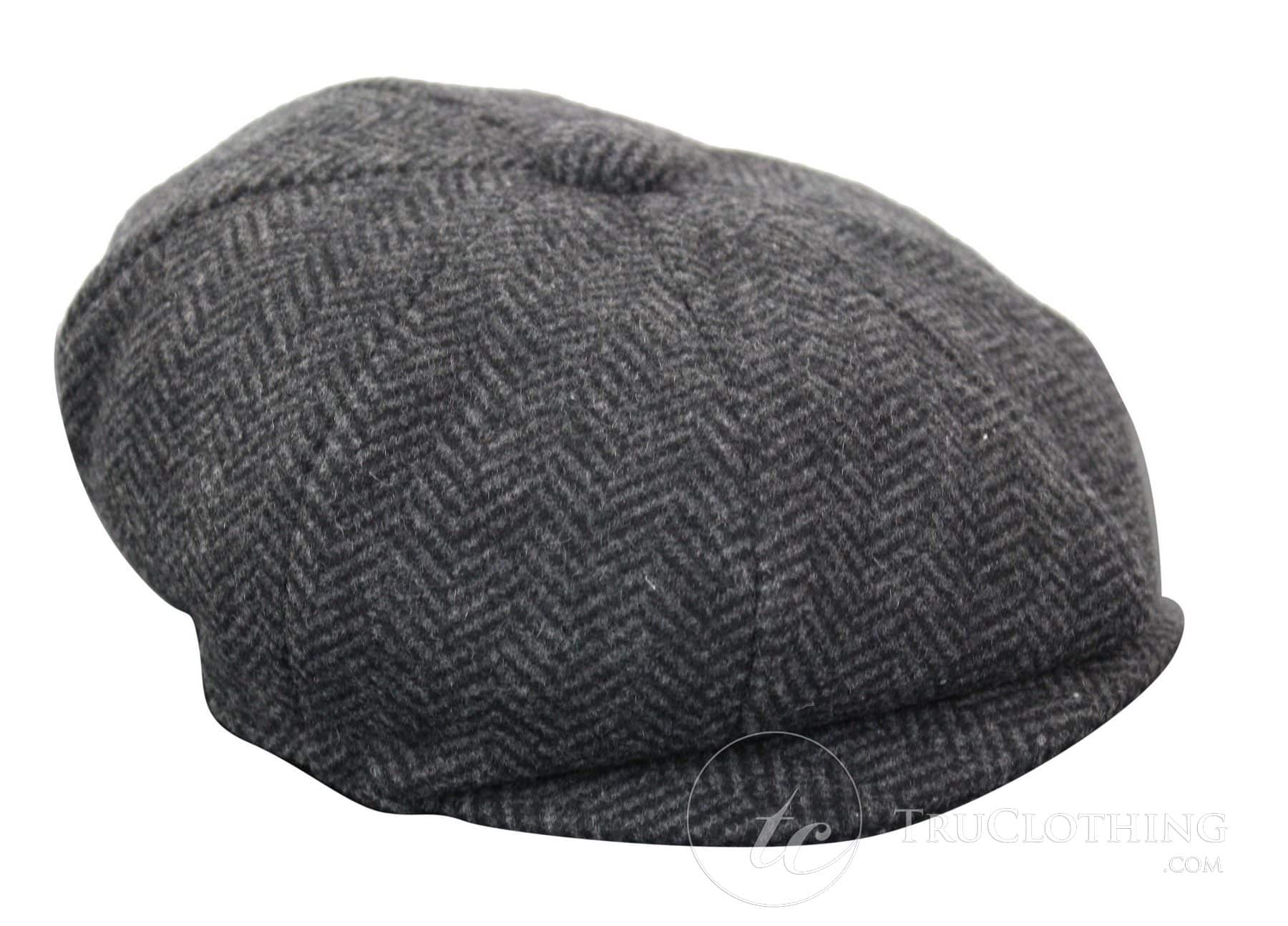Lasten Peaky Blinders Newsboy Tweed -kalanruotokuvioinen 8-paneelinen hattu
