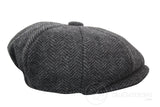 Lasten Peaky Blinders Newsboy Tweed -kalanruotokuvioinen 8-paneelinen hattu