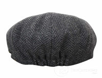 Lasten Peaky Blinders Newsboy Tweed -kalanruotokuvioinen 8-paneelinen hattu