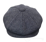 Lasten Peaky Blinders Newsboy Tweed -kalanruotokuvioinen 8-paneelinen hattu